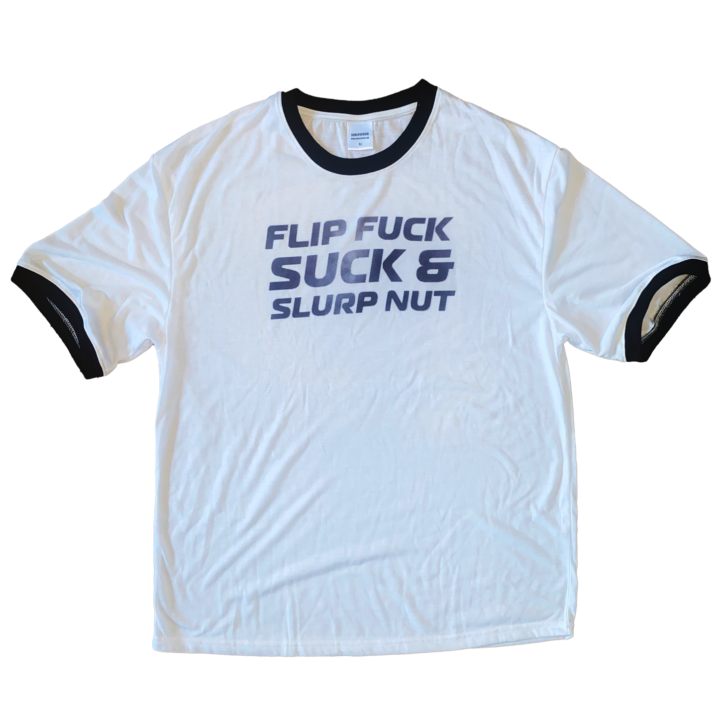 flip fuck suck & slurp nut t