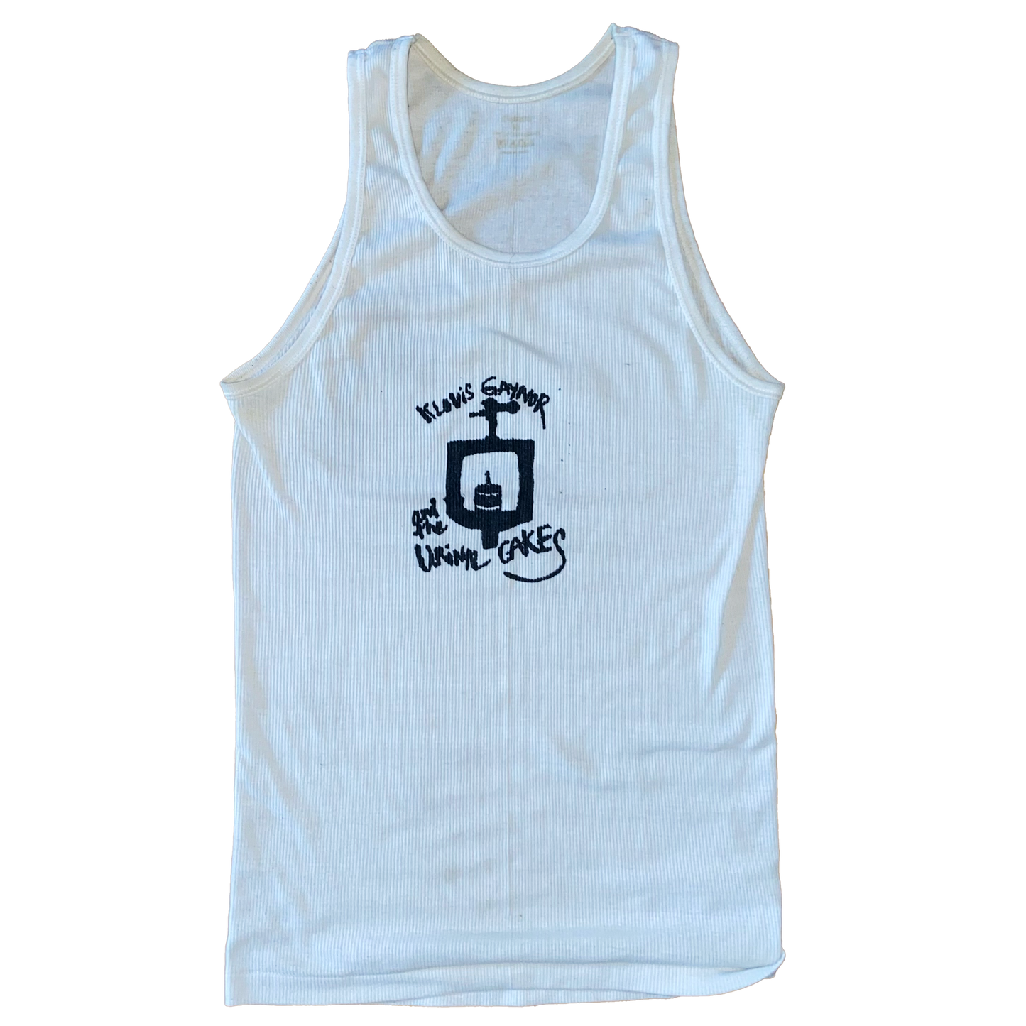 kg&tuc white tank