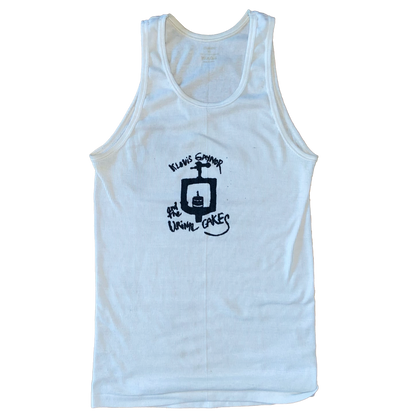 kg&tuc white tank